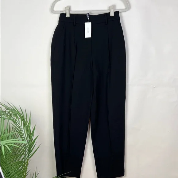 NWT SPANX Classic Black Ponte Barrel Pant Small Petite - Picture 3 of 11